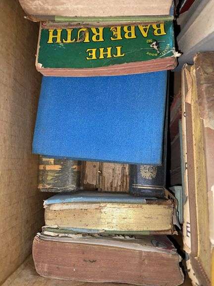 Large Box of Vintage Books