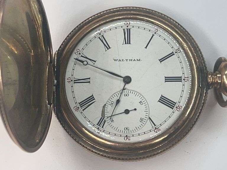 A.W.W. Co. Waltham 15 Jewel Pocket Watch