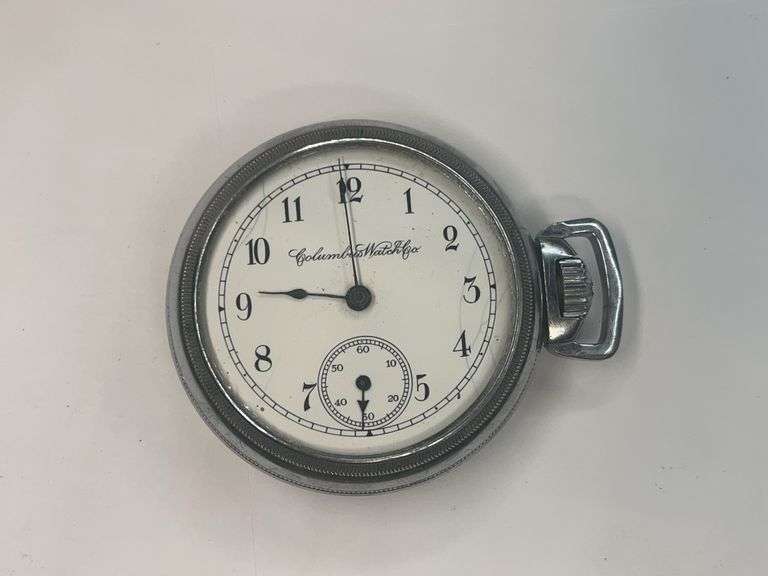Columbus Watch Co Pocket Watch