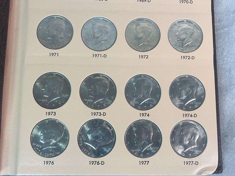 1964-2017 Kennedy Half Complete Set