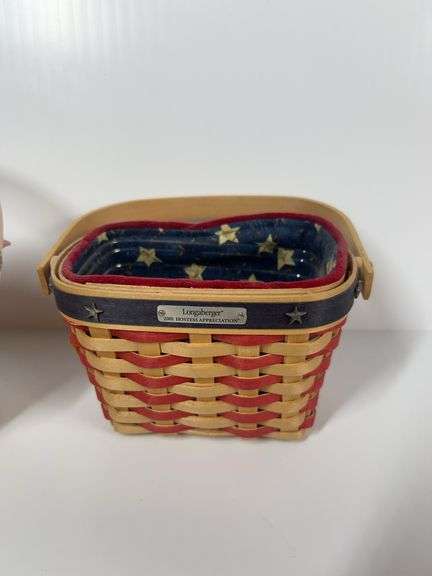 Longaberger Hostess Appreciation Basket, Inaugural Basket, Hope Baskets