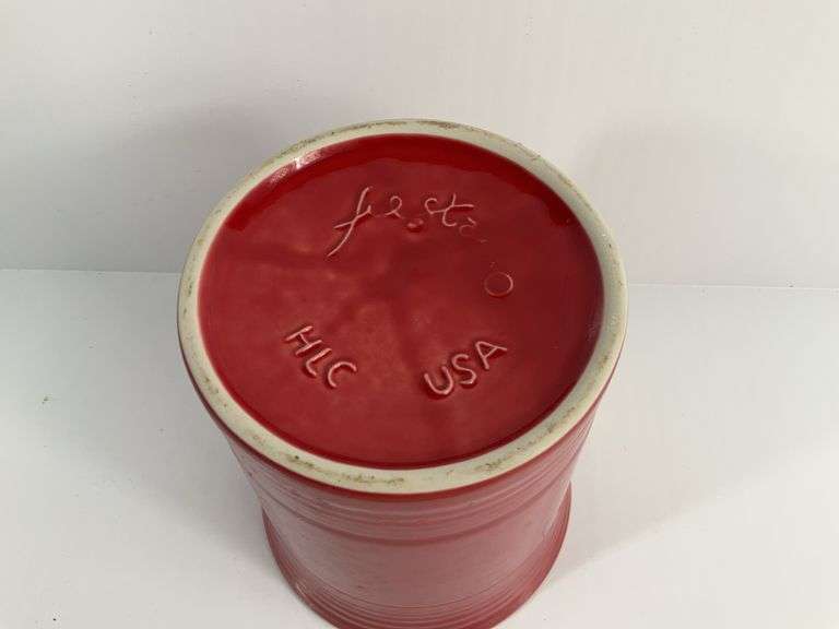 Fiesta Ware Scarlett Utensil Crock