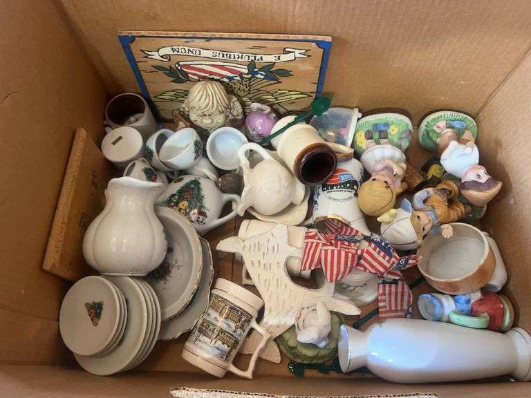 Assortment of Glassware and Decor