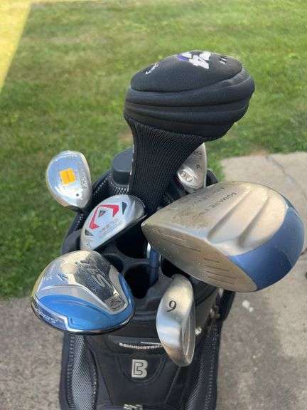 Bennington Golf Bag with Clubs