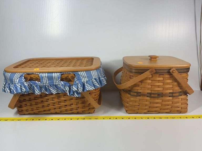 Longaberger Bread Basket, Longaberger Harbor Basket
