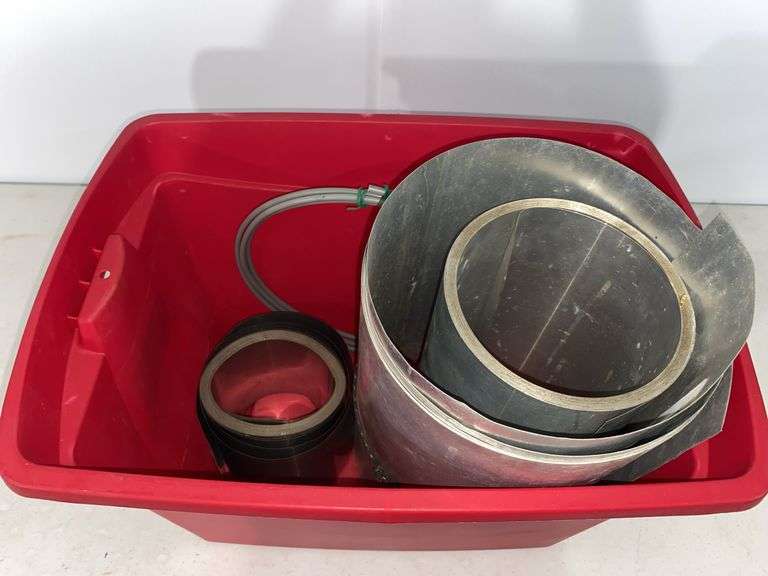 Tote Of Sheet Metal