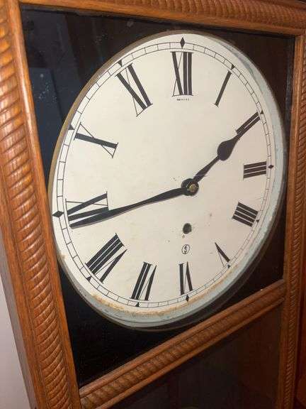 Made in USA Wind Up Clock with Key