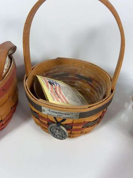 Longaberger Mothers Day Basket, Easter Basket, Inaugural Basket, Herb Basket
