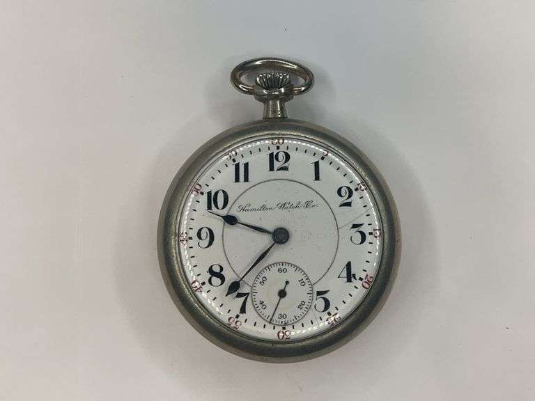Hamilton Watch Co. 21 Jewel Pocket Watch