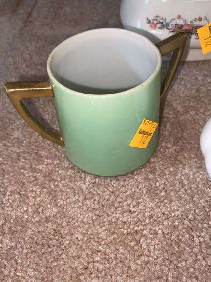 Assortment of Ironstone China, Homer Laughlin Cups