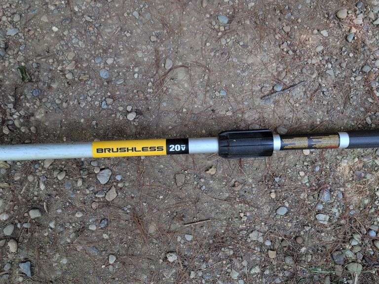 DeWalt brushless extended chain saw with battery