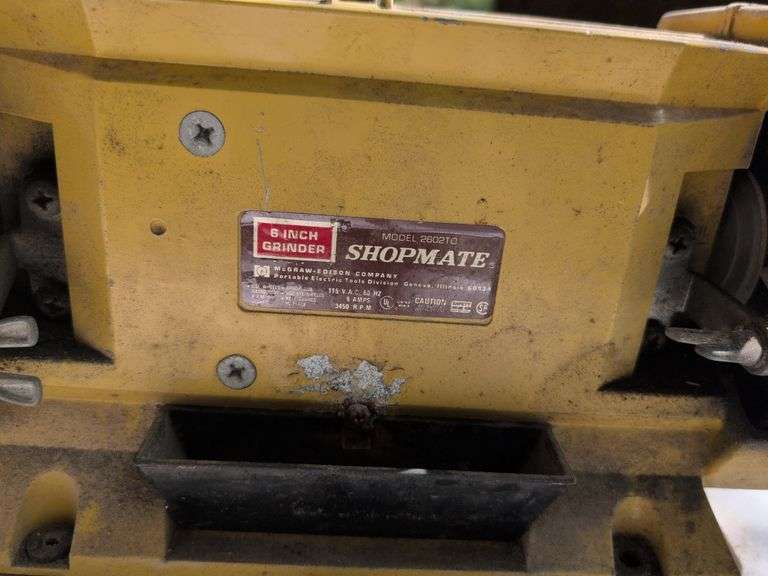 Shopmate 6" grinder and Genesis heat gun