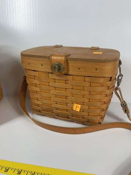 Longaberger Purse, Longaberger Beachcomber Basket