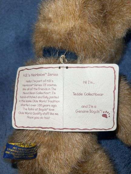 Longaberger Collectors Club 2003 Boyd Bear, Small Plush Rabbit, #1 Grandma Special Edition Boyd Bear