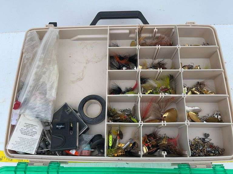 Plano Tackle Box with Fishing Lures