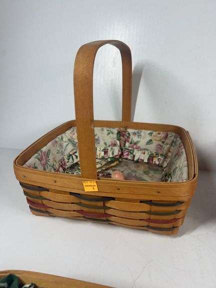 Longaberger Gathering Basket, Longaberger Mother’s Day Basket, Longaberger Cracker Basket