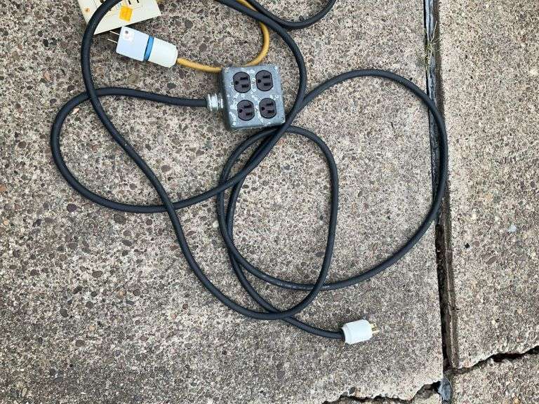 2 Extension Cords, Jumper Cables
