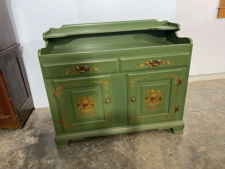 Antique Wooden Dry Sink
