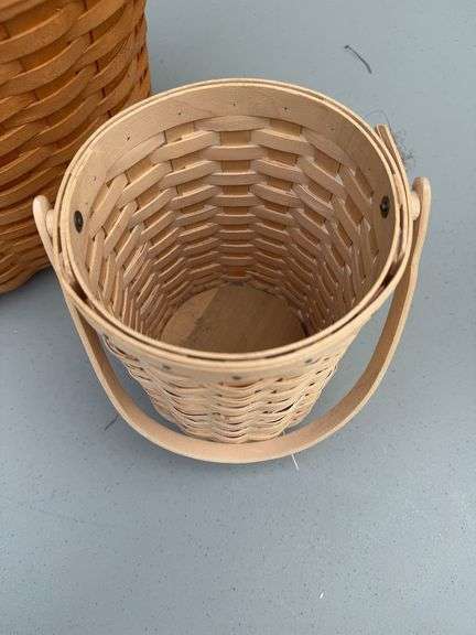 (4) Longaberger Baskets