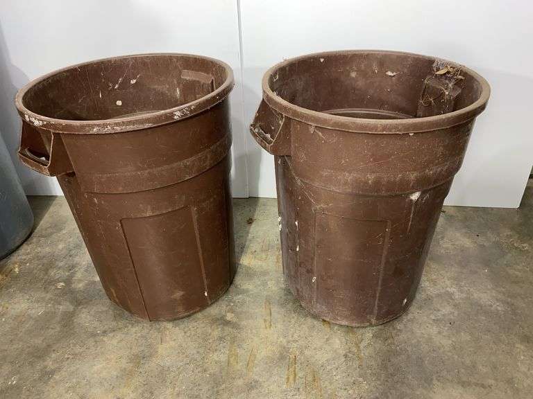 Rubbermaid Trash Barrels