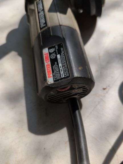 Dremel contour sander and Porter Cable orbit sander