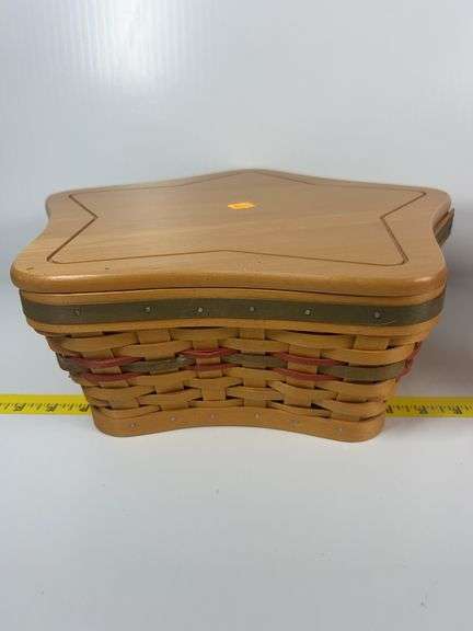 2002 Longaberger Mother’s Day Basket, Longaberger Shining Star Basket