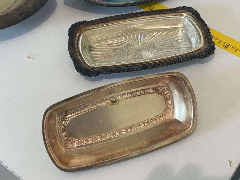 Stainless & Silver Plate Dishes