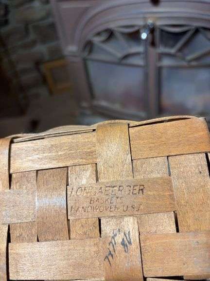 (3) Longaberger baskets
