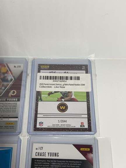 (6) Chase Young Football Trading Cards