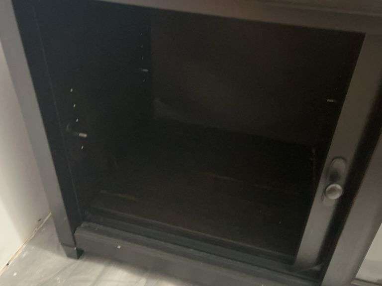 Cabinet with Sliding Doors