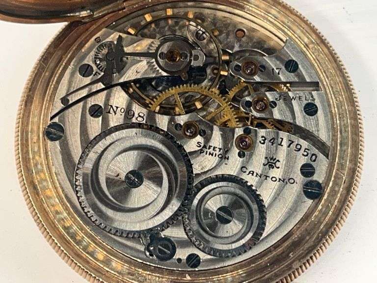 Hampden 17 Jewel Pocket Watch