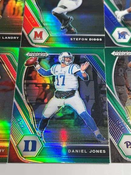 Assortment of College Football Trading Cards