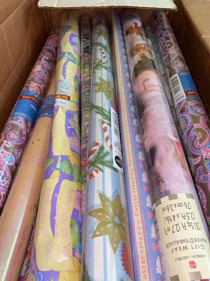 Box of Gift Wrapping Paper
