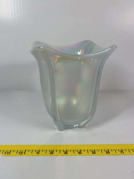Fenton Carnival Glass Vase