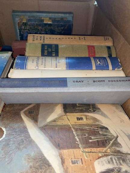 Large Box of Vintage Books