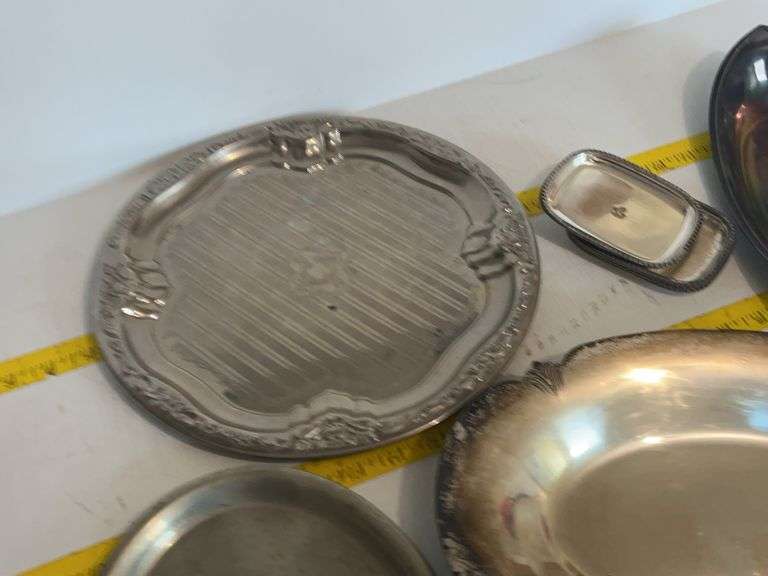Stainless & Silver Plate Dishes