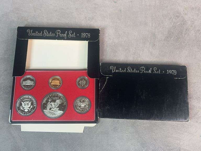 1978, 1979 United States Proof Sets