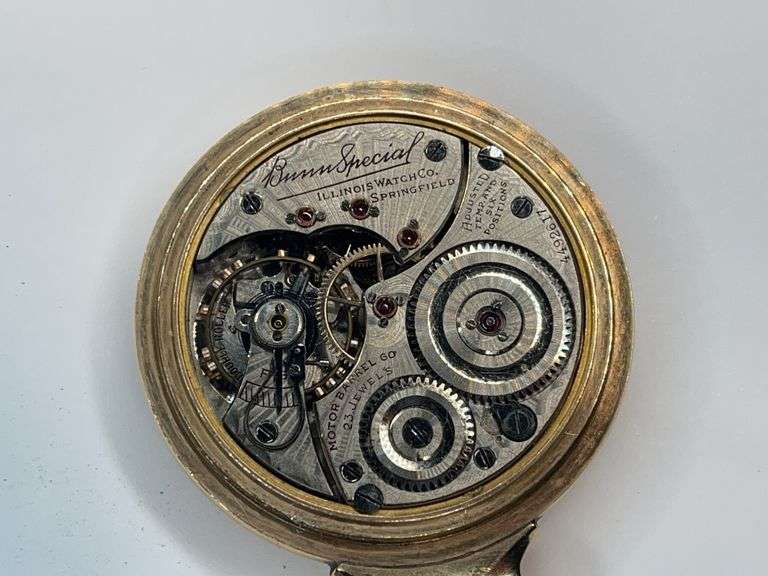 Illinois Bunn Special 23 Jewel Pocket Watch