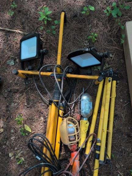 Work lights, shop light, and slow moving sign