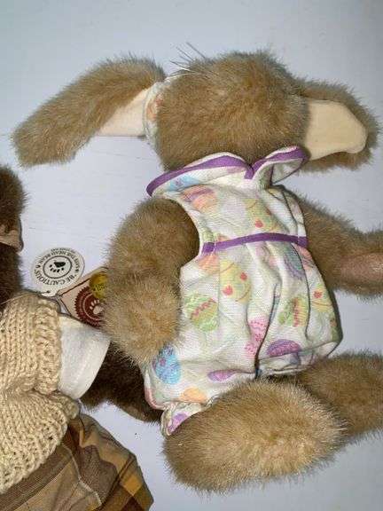 Box of Boyds Bears Collection