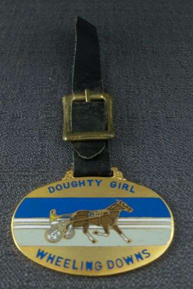 Doughty Girl, Roy O Keim, Fresno Ohio, 1974, Watch Fob