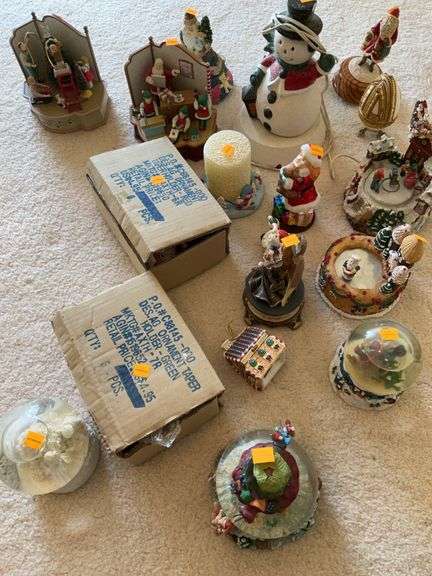 Assortment of Christmas Decorations