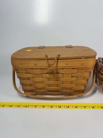 1492-1992 Longaberger Discovery Basket, Longaberger Horizon of Hope Basket, Longaberger All American
