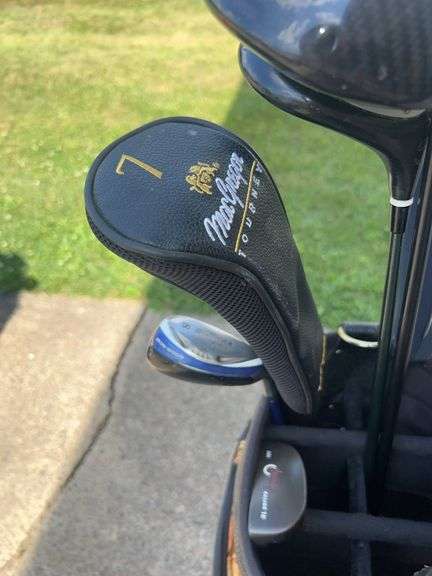 Leopard Print Golf Bags with Clubs