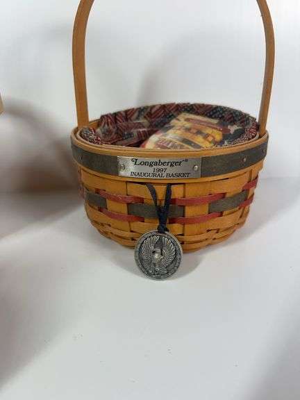 Longaberger Hostess Appreciation Basket, Inaugural Basket, Hope Baskets