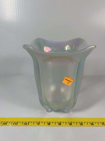 Fenton Carnival Glass Vase