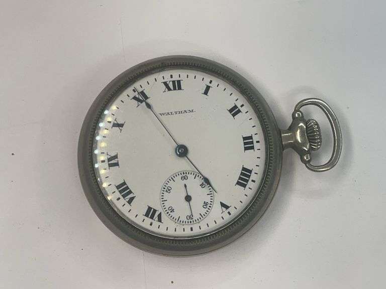 A.W.W. Co. Waltham 15 Jewel Pocket Watch