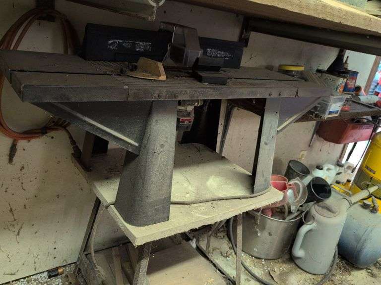 Craftsman table router and stand - see photos