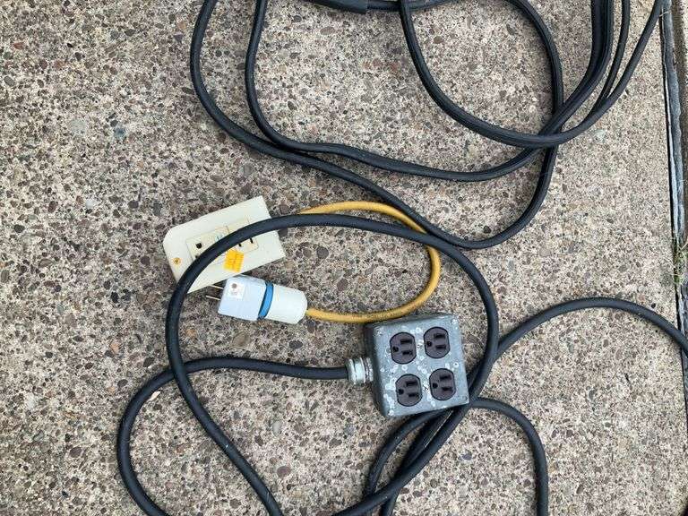 2 Extension Cords, Jumper Cables