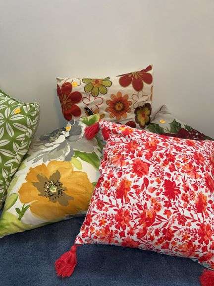 (5) Decorative Pillows
